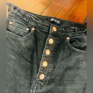 Etica Black jeans